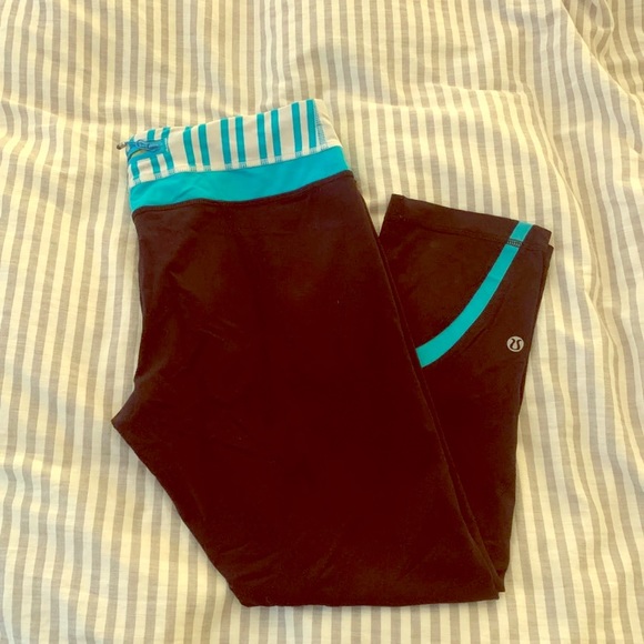 Lululemon run inspire crops size 6 - Picture 1 of 4